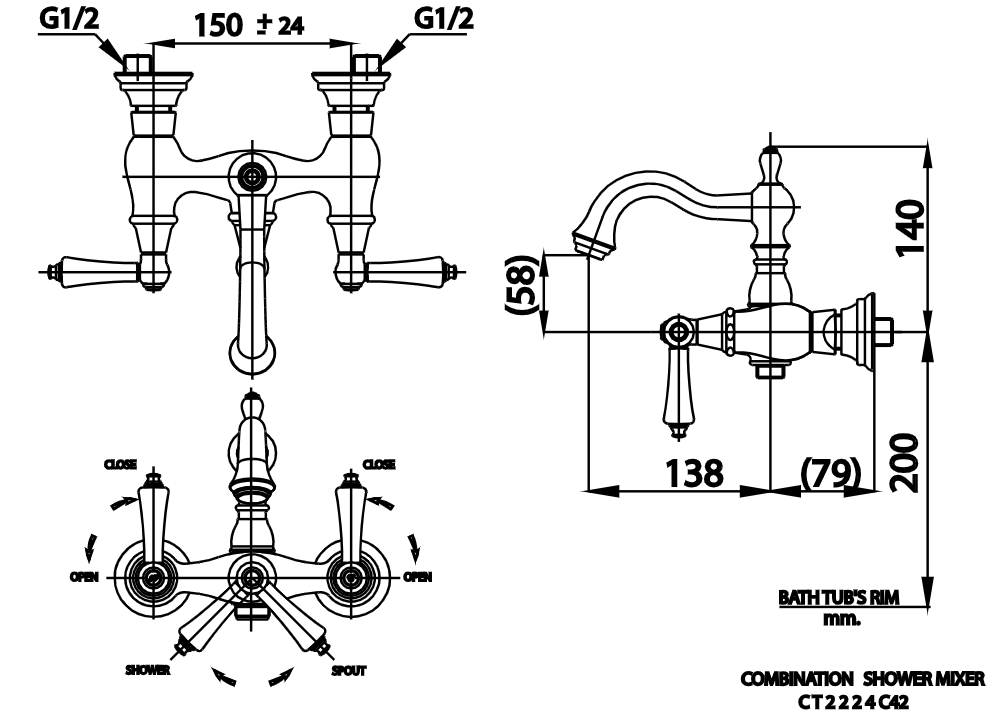 CỦ SEN TẮM COTTO - CT2224C42 - Ảnh 4