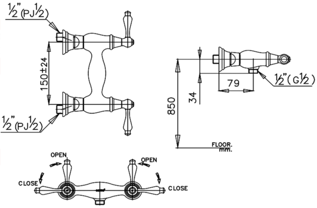 CỦ SEN TẮM COTTO - CT257C17 - Ảnh 2