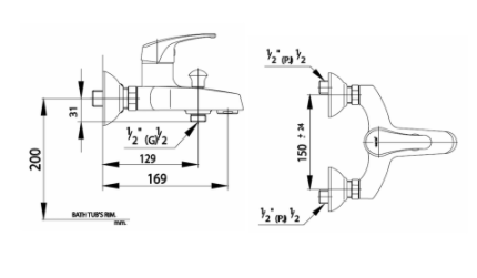 CỦ SEN TẮM COTTO - CT366A - Ảnh 2