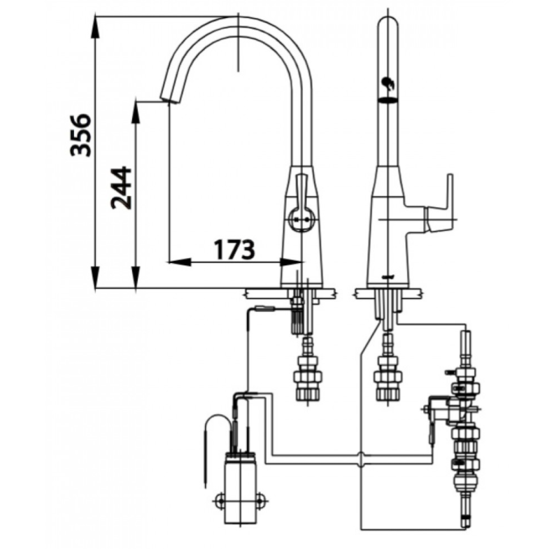 Vòi Lavabo COTTO - CT4904A(DC) - Ảnh 2
