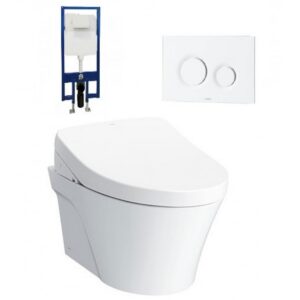 Bồn Cầu TOTO CW822REA/MB174P#WH/WH172AAT/TCF4911EZ Nắp Điện Tử Treo Tường