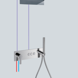 BỘ SEN MƯA THÁC DIVINI ÂM TƯỜNG DVF-7380-1