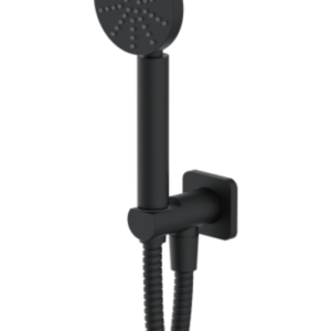 BỘ TAY SEN TRÒN CÓ GIÁ ĐỠ VÀ CO NỐI NƯỚC DIVINI DVR-8701-BL