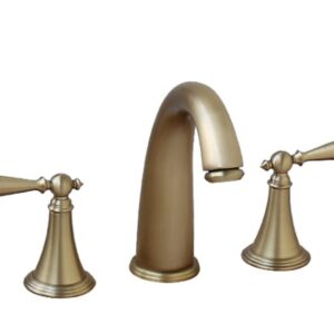 Vòi Lavabo âm bàn nóng lạnh bằng đồng KANLY - GCB02