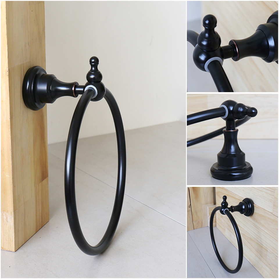 VÒNG TREO KHĂN BẰNG ĐỒNG KANLY - GCK02B - Ảnh 2