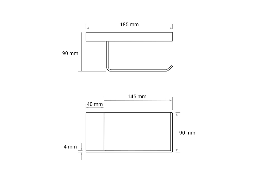 MÓC TREO GIẤY BẲNG ĐỒNG KANLY - GCK033B - Ảnh 3