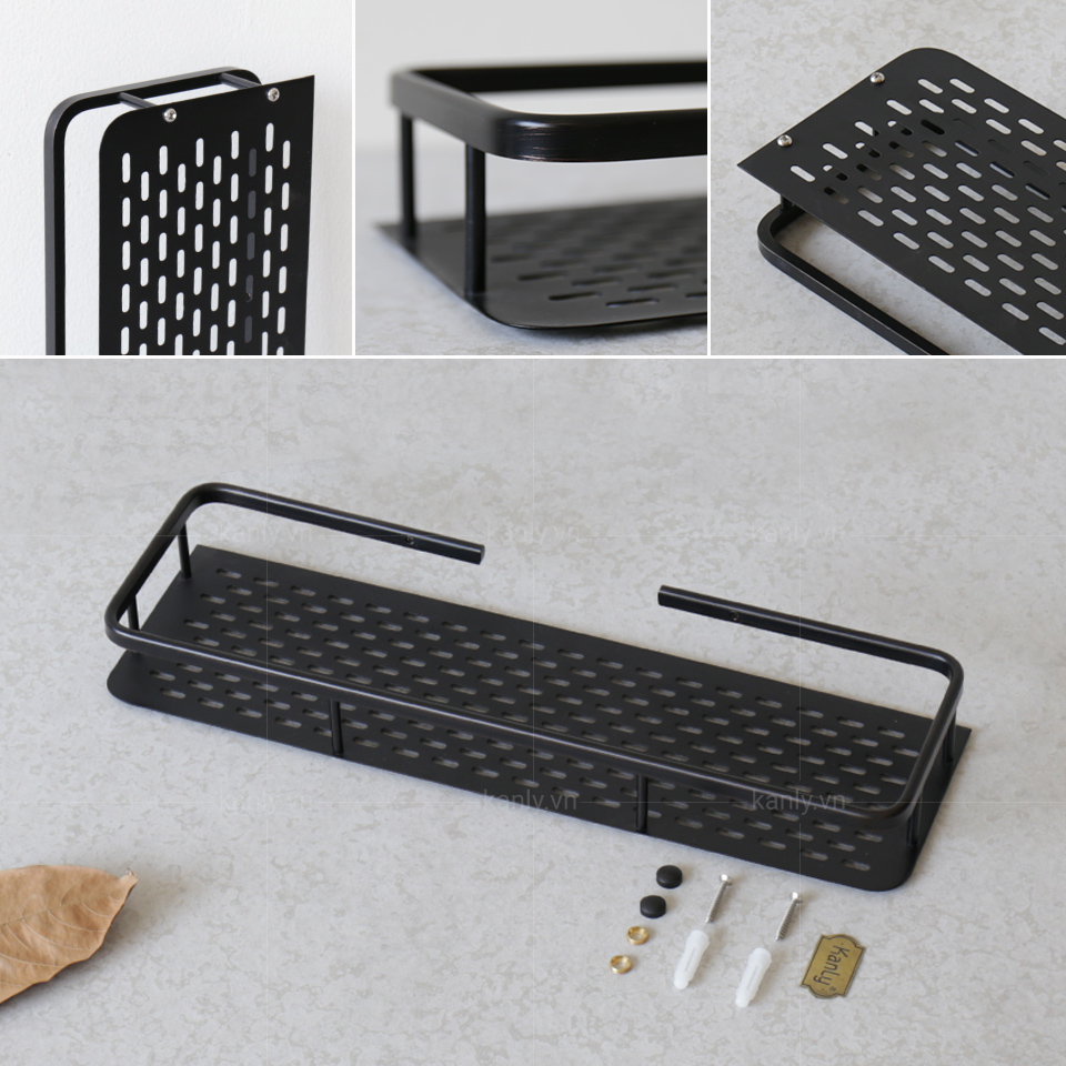 KỆ TREO GÓC BẰNG ĐỒNG KANLY - GCK30B - Ảnh 2