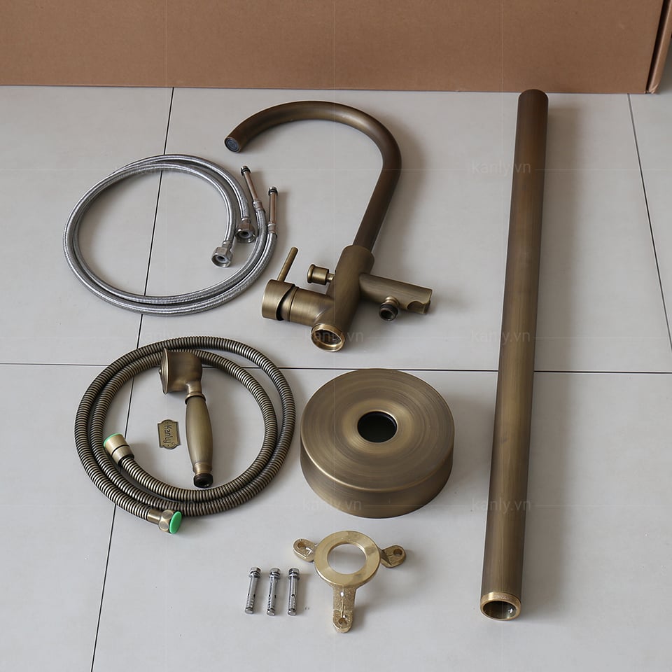 VÒI ĐẶT SÀN, NÓNG LẠNH KANLY - GCS06 - Ảnh 2