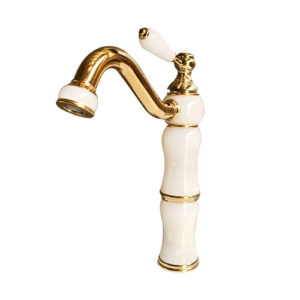 Vòi Lavabo rửa bằng đồng đệm đá BCF1/B