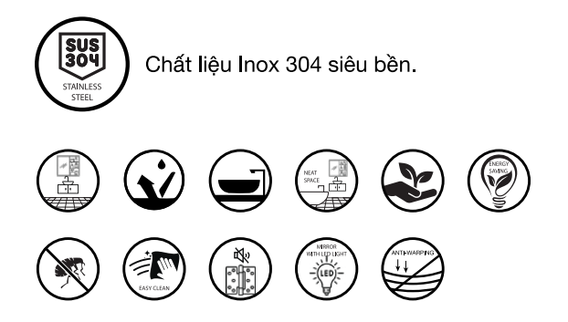 TỦ CHẬU LAVABO MOWOEN - MW6801S - Ảnh 10