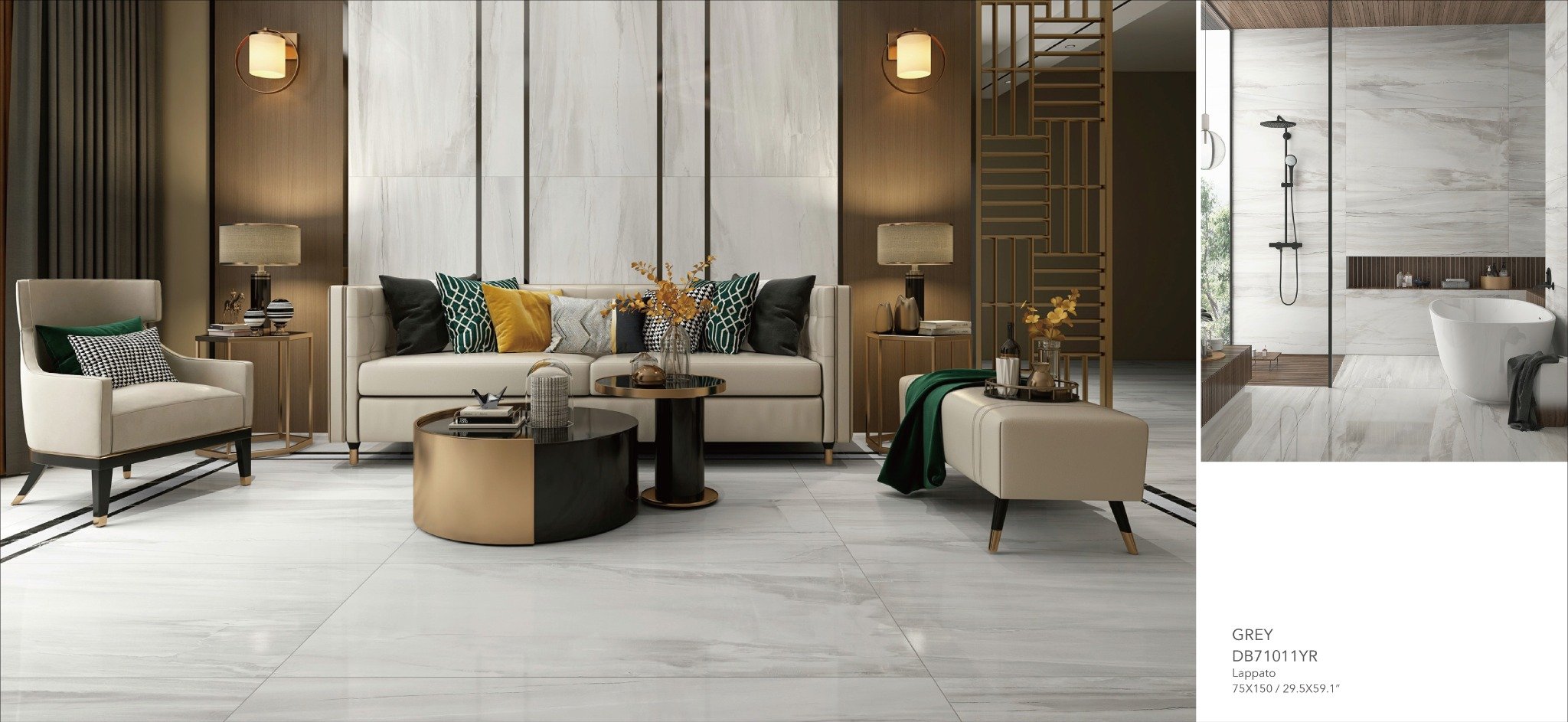 Gạch CHAMPION Karnik - DB71011YR - Ảnh 2