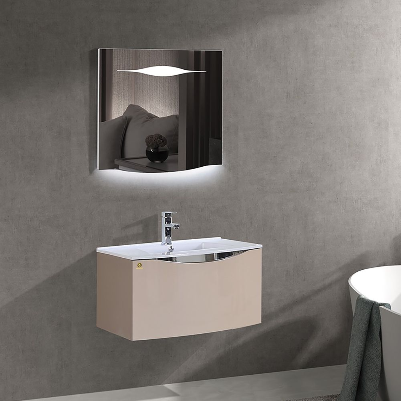 TỦ LAVABO KINGHOPE - KH-F203-BR - Ảnh 6