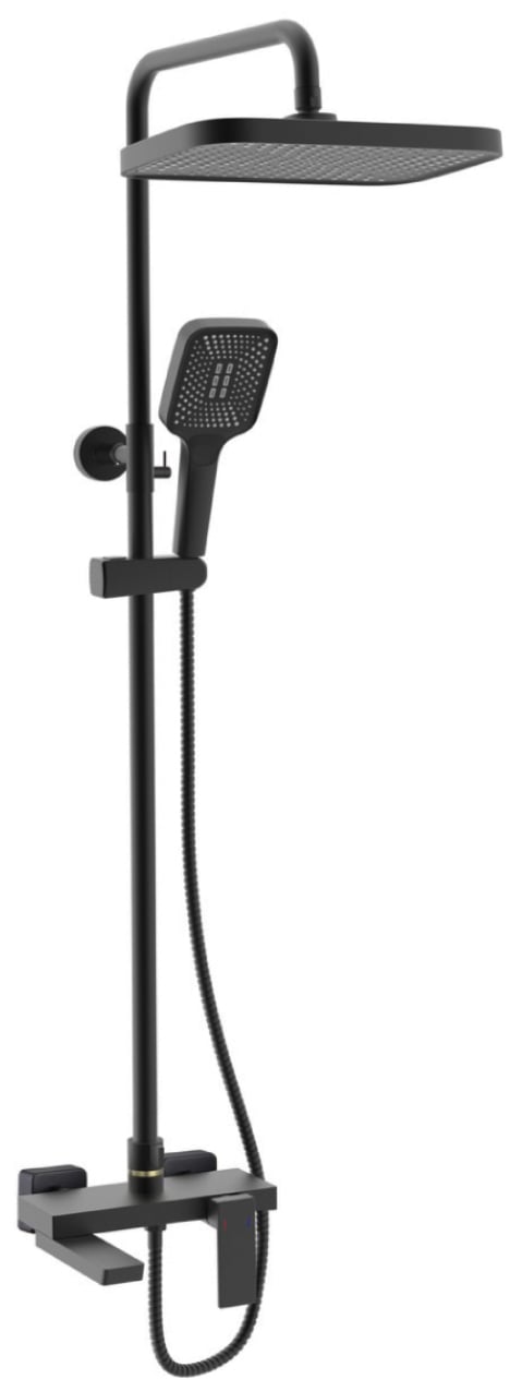 SEN TẮM ĐỨNG NÓNG LẠNH LUXTA L7204 BLACK