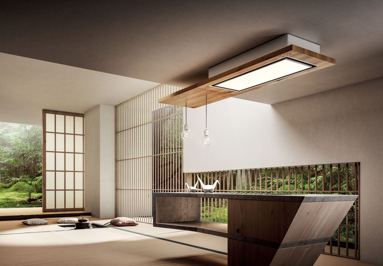 MÁY HÚT MÙI ÂM TRẦN KẾT HỢP ĐÈN ELICA LULLABY - Ảnh 3