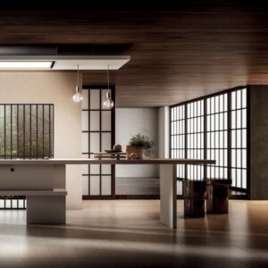 MÁY HÚT MÙI ÂM TRẦN KẾT HỢP ĐÈN ELICA LULLABY