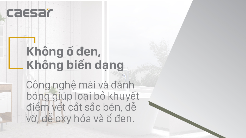 GƯƠNG PHÒNG TẮM KHÔNG CHỨA ĐỒNG CAESAR - M832 - Ảnh 3