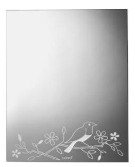 GƯƠNG PHÒNG TẮM COTTO - MÀU TRẮNG - ME104