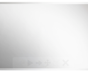 GƯƠNG PHÒNG TẮM COTTO - MÀU TRẮNG - MM008