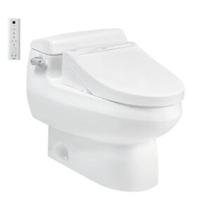 Bồn cầu một khối, kèm nắp rửa điện tử WASHLET dòng C5 - MS688W14