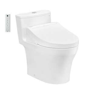Bồn cầu TOTO một khối kèm nắp rửa điện tử WASHLET dòng C5 - MS885DW14