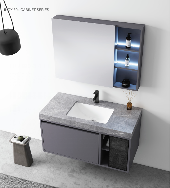 TỦ CHẬU LAVABO MOWOEN - MW6803S-60(80)(100) - Ảnh 3