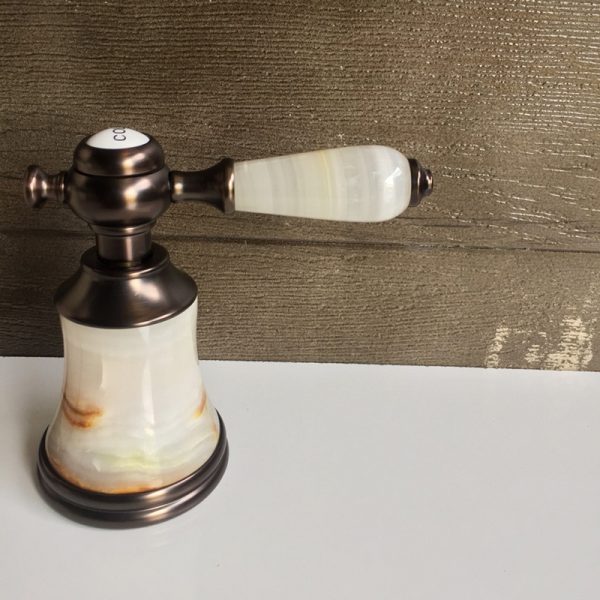 Vòi Lavabo rửa bằng đồng đệm đá BCF3/B - Ảnh 3