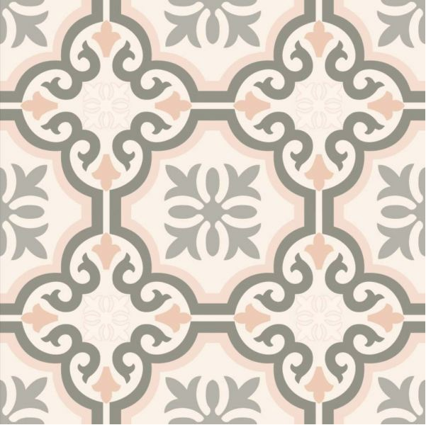 GẠCH CHÂU Á ỐP LÁT PEONY PINK 40×40 CM