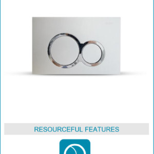 NÚT NHẤN MẶT TRƯỚC CHO CẦU TREO TƯỜNG RIGEL - R-5130QM