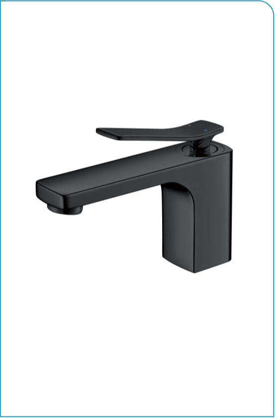 Vòi Lavabo RIGEL nóng lạnh màu đen - R-MXB852310BP - Ảnh 2