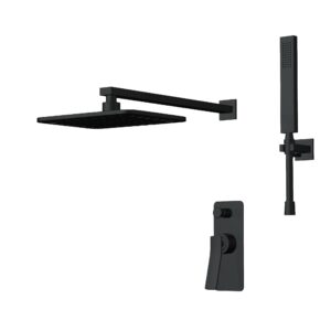 SEN TẮM ÂM TƯỜNG RIGEL NÓNG LẠNH MÀU ĐEN - R-MXS852961BP