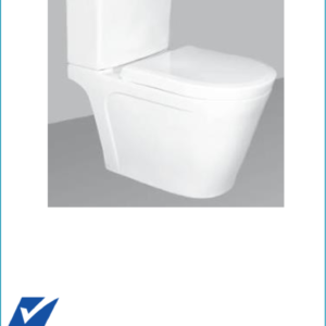 Bồn cầu 2 khối nắp đóng êm RIGEL - R-WCS0127S12