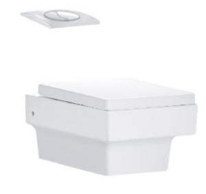 Bồn cầu két nước âm, màu trắng - SC19777(T)