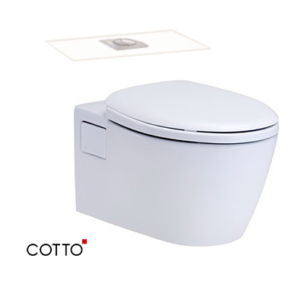 Bồn cầu két nước âm, màu trắng - SC1986(T)