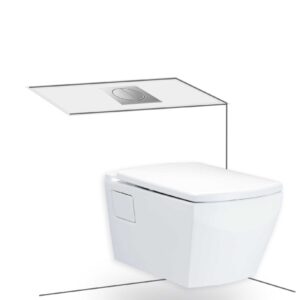 Bồn cầu két nước âm, màu trắng - SC19877(T)