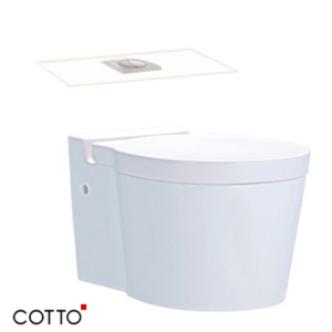 Bồn cầu két nước âm COTTO - Màu trắng - SC198817(T)