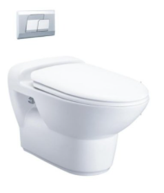 Bồn cầu két nước âm, màu trắng - SC1996(F)