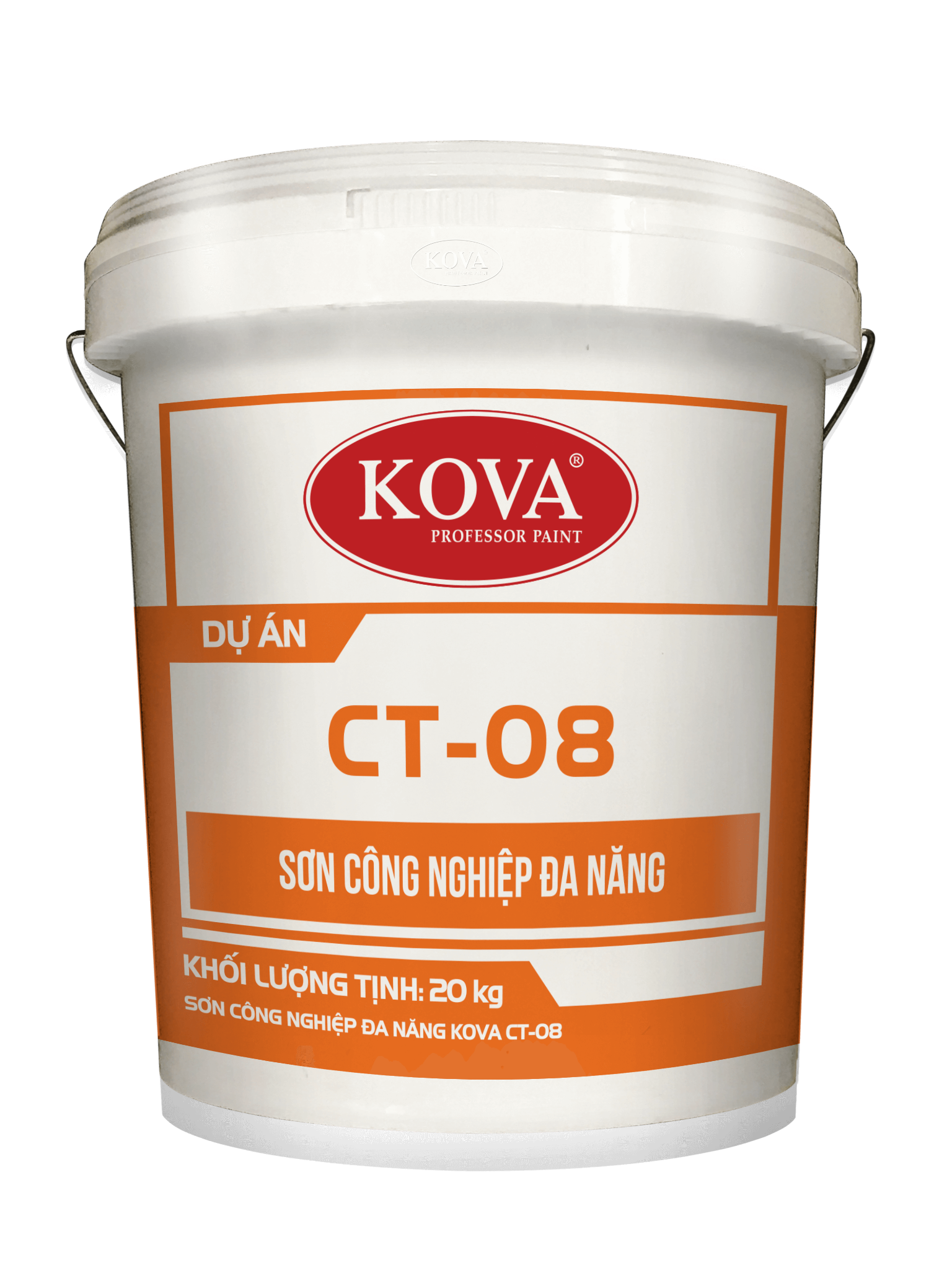 Sơn Công Nghiệp Đa Năng KOVA CT-08 Không Nhám - Ảnh 4