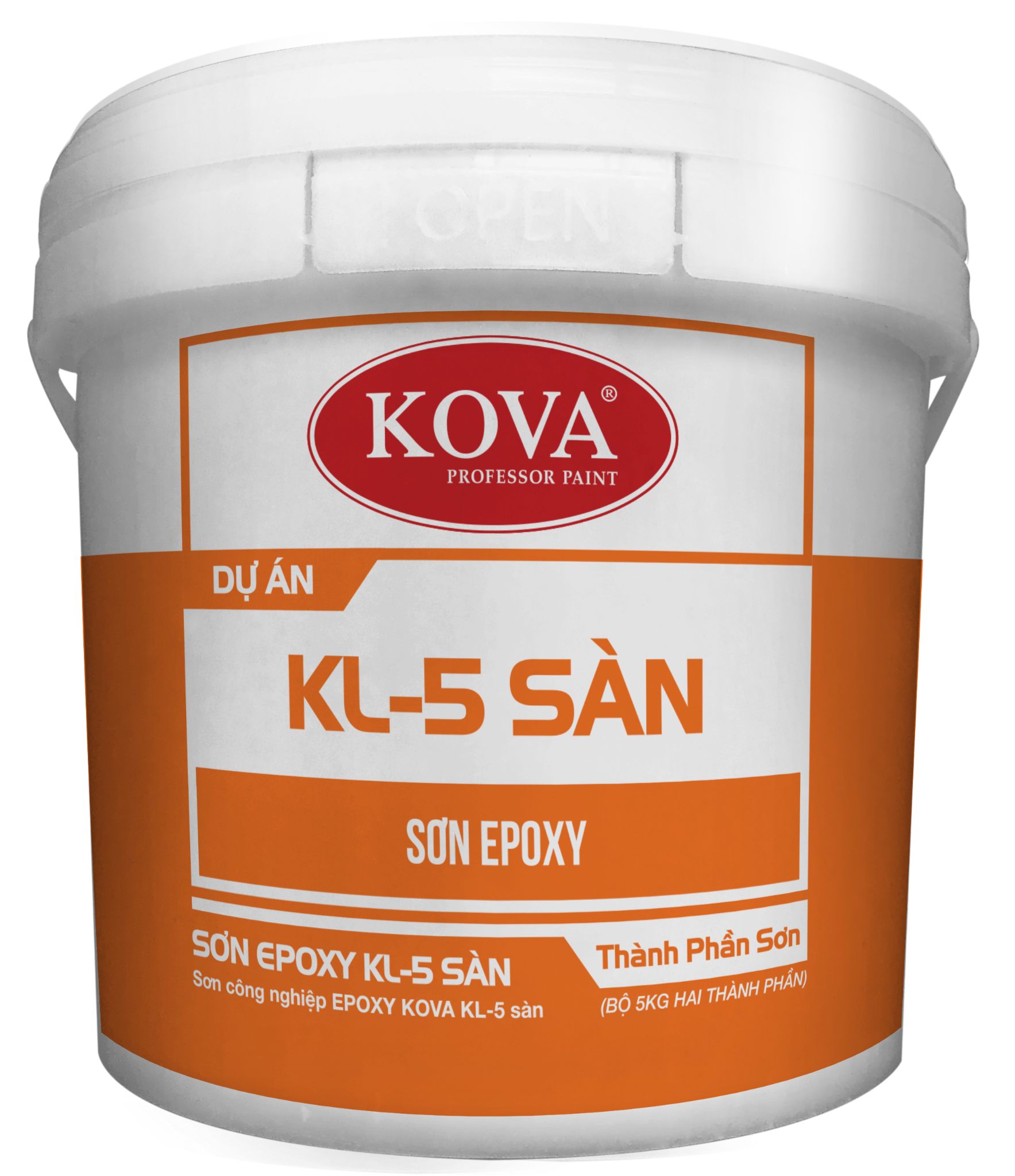 Sơn công nghiệp Epoxy Kova KL-5 sàn kháng khuẩn - Ảnh 2