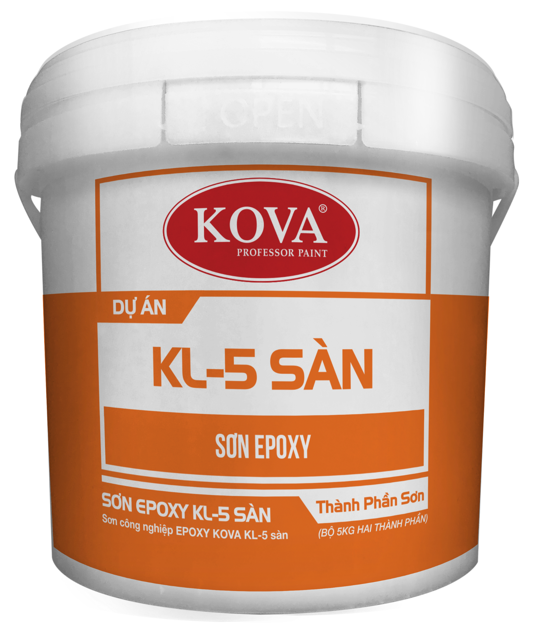 Sơn công nghiệp Epoxy Kova KL-5 sàn kháng khuẩn - Ảnh 4