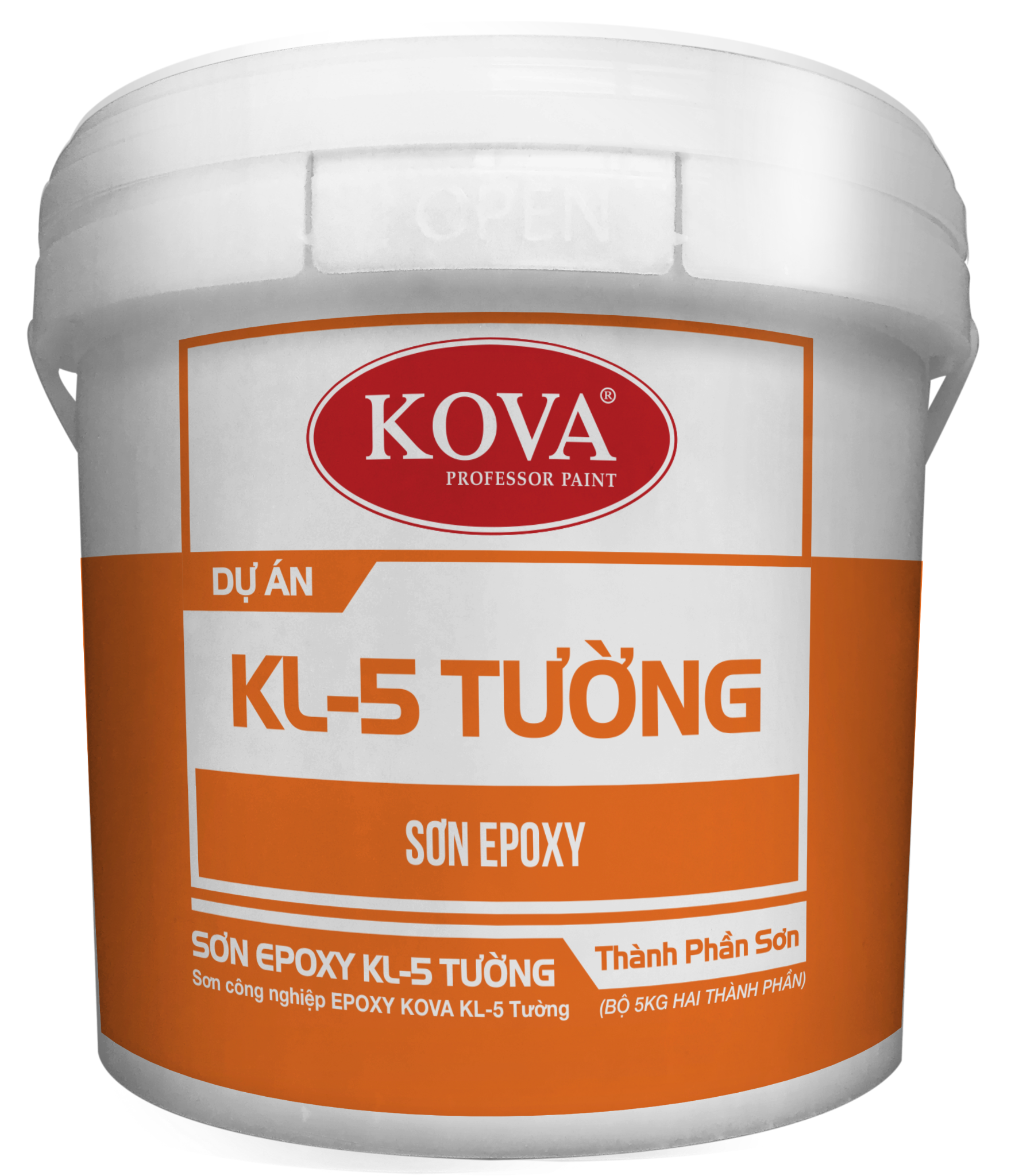 Sơn Công Nghiệp Epoxy Kova KL-5 Tường Kháng Khuẩn - Ảnh 2