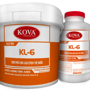 Sơn Phủ Kim Loại Epoxy hệ nước KOVA KL-6