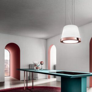 MÁY HÚT MÙI ĐẢO KẾT HỢP ĐÈN ELICA SUMMILUX