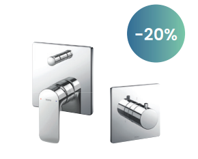 SEN ÂM TƯỜNG 3 ĐƯỜNG NƯỚC TOTO - TBG04304BA/TBN01001B+TBV02103B/TBN01102B