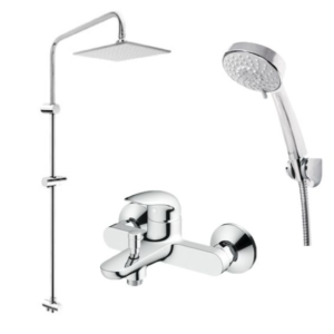 BỘ SEN TẮM CÂY NÓNG LẠNH TOTO TBS03302V/DM907C1S/DGH108ZR