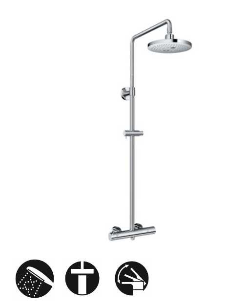 SEN CÂY NHIỆT ĐỘ TOTO KÈM VÒI XẢ BỒN - TBW01303AB