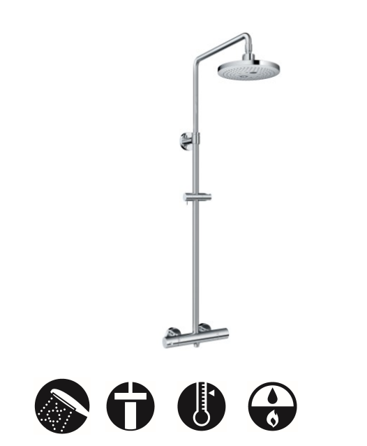 SEN CÂY NHIỆT ĐỘ TOTO KÈM VÒI XẢ BỒN - TBW01404AA