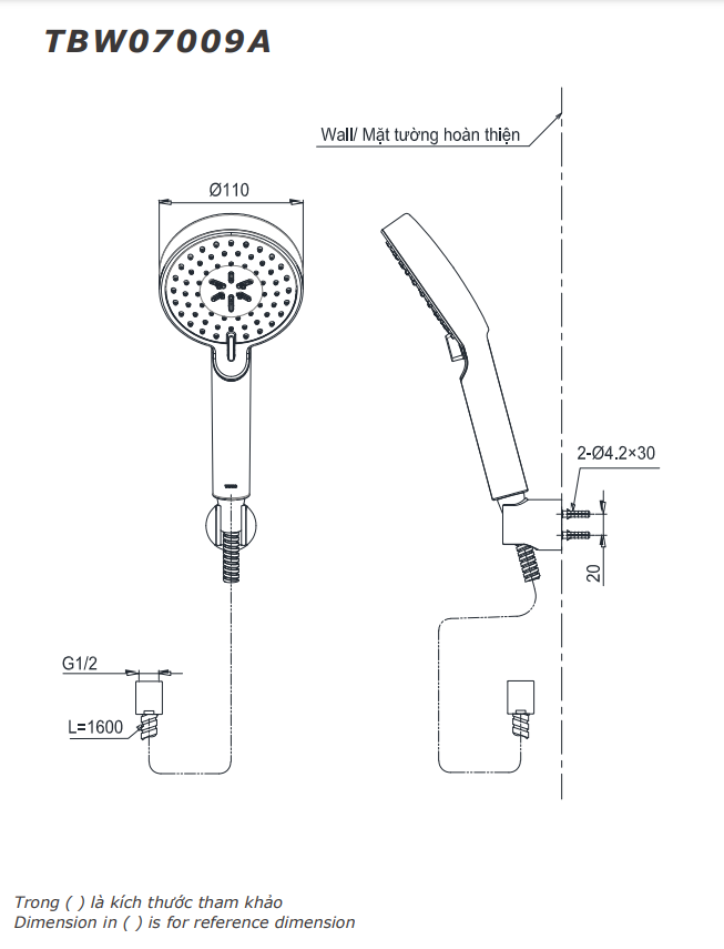 SEN TẮM NÓNG LẠNH TOTO NHẬP KHẨU JAPAN TBV03429V/TBW07009A - Ảnh 5