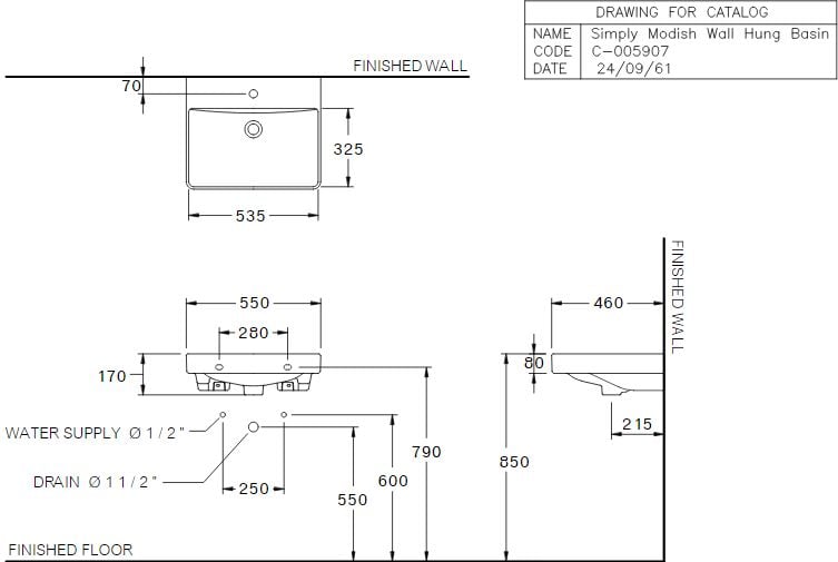 CHẬU COTTO ĐẶT TRÊN BÀN - C005907 - Ảnh 2