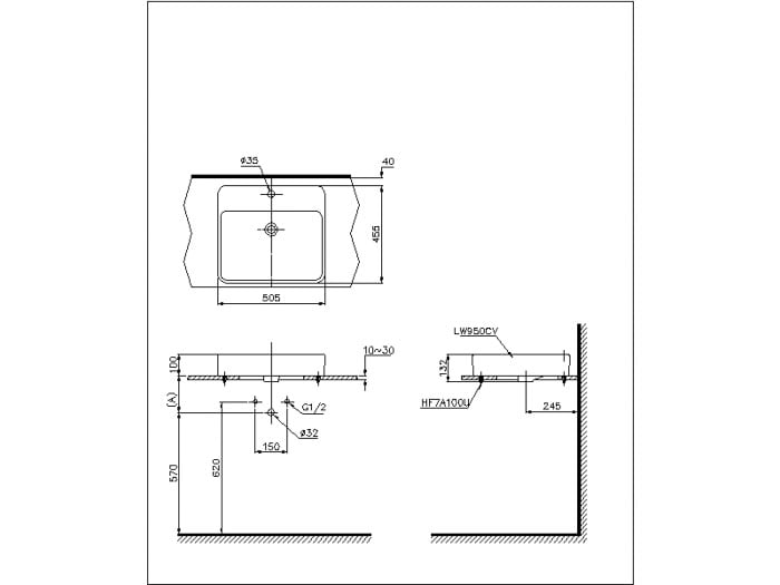CHẬU RỬA ĐẶT BÀN TOTO LT950C#XW - Ảnh 2