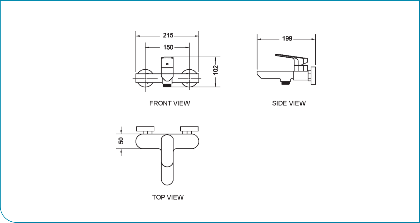 SEN TẮM GẮN TƯỜNG RIGEL NÓNG LẠNH - R-MXT830920 - Ảnh 4